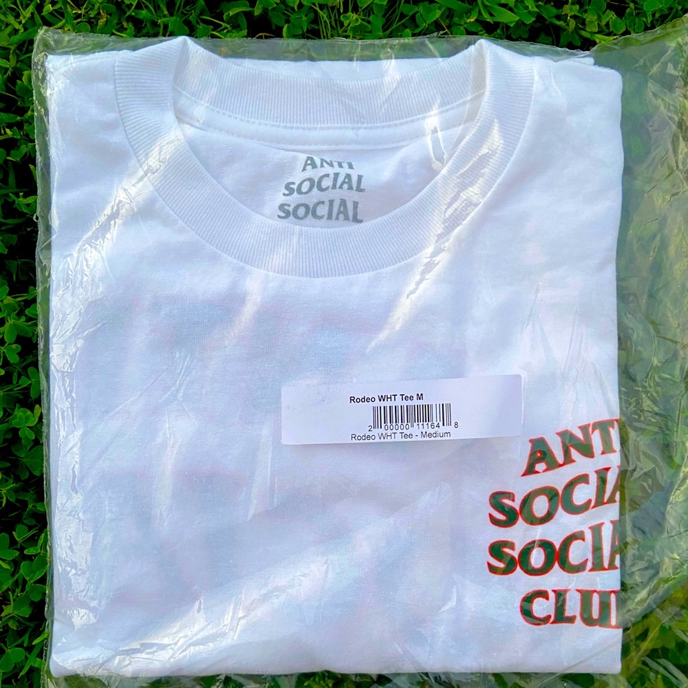 Rodeo white Anti Social Social Club Shirt
